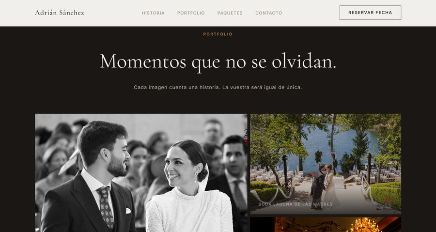 Portfolio del fotógrafo
